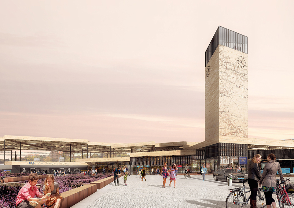 2014 09 25 Mecanoo and Movares to design train station area Ede